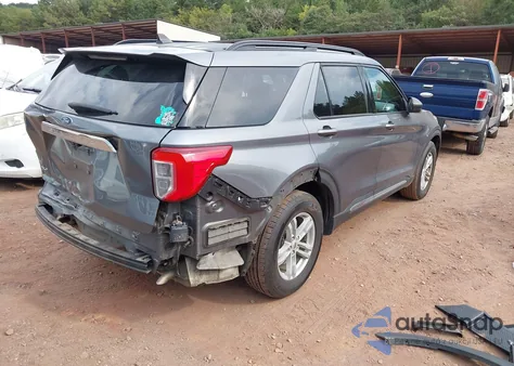 2021 Ford Explorer Xlt z USA, uszkodzony, nr VIN 1FMSK7DH2MGC49999